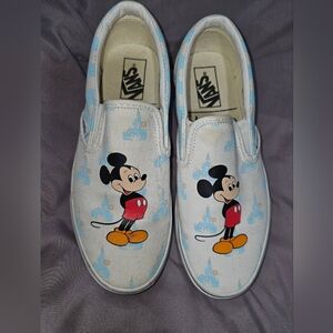 Vans 50 Year Mickey Mouse Slip-On Sneakers